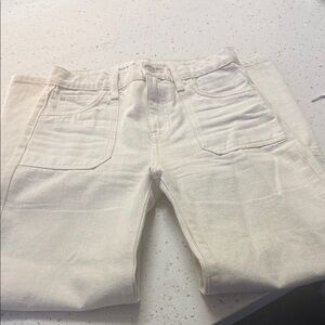 Old Navy Kids Cream Jeans